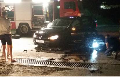 Nesreća u Trogiru: Motociklist se zabio u auto Ivana Pažanina