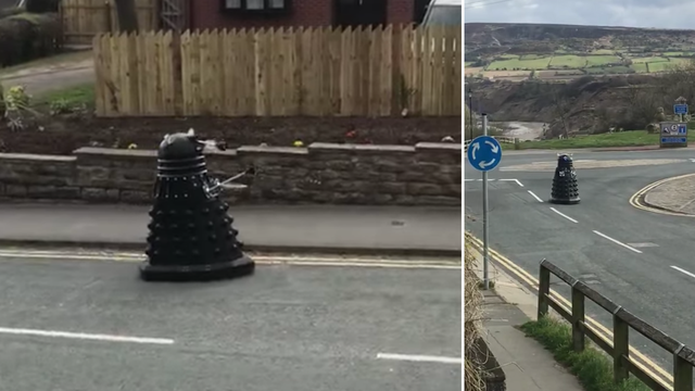 Robot Dalek patrolirao ulicom: 'Svi ljudi moraju u izolaciju!'