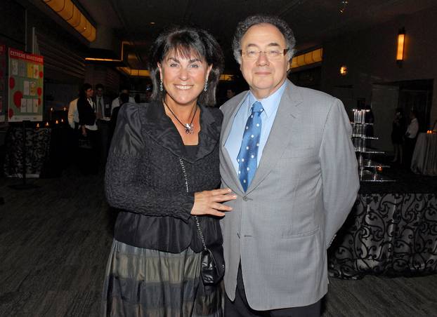 Honey and Barry Sherman, Chairman and CEO of Apotex Inc., are shown at the annual United Jewish Appeal (UJA) fundraiser in Toronto