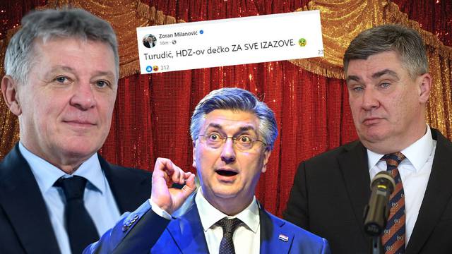 Milanović se opet oglasio, sprda se sa sloganom HDZ-a: 'Turudić, HDZ-ov dečko za sve izazove...'