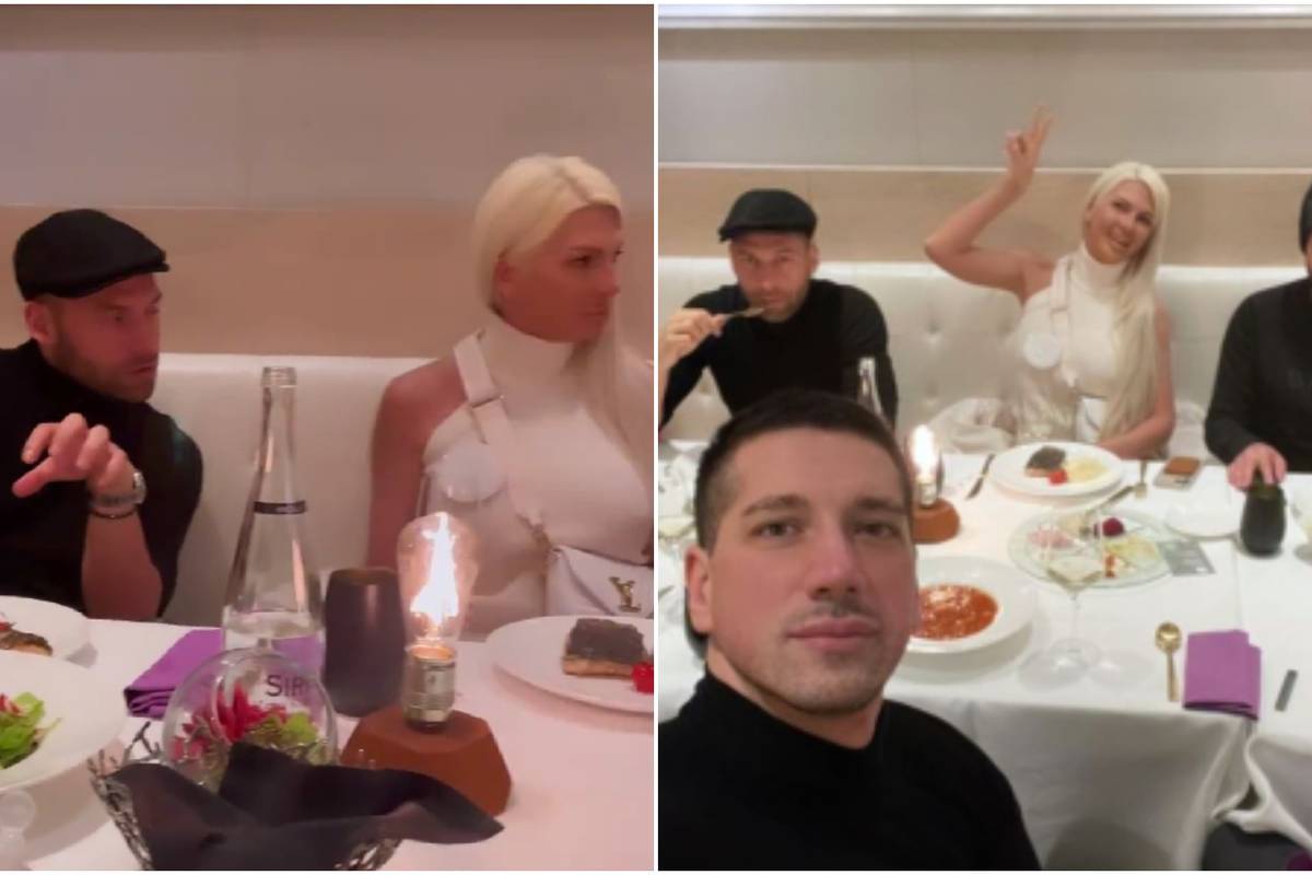 Brak se ipak ne raspada? Jelena i Duško družili su se na večeri...