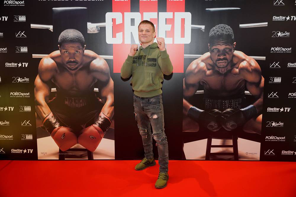 Na premijeri filma 'Creed III' u Zagrebu boksačko natjecanje, poznati su pokazali vještine