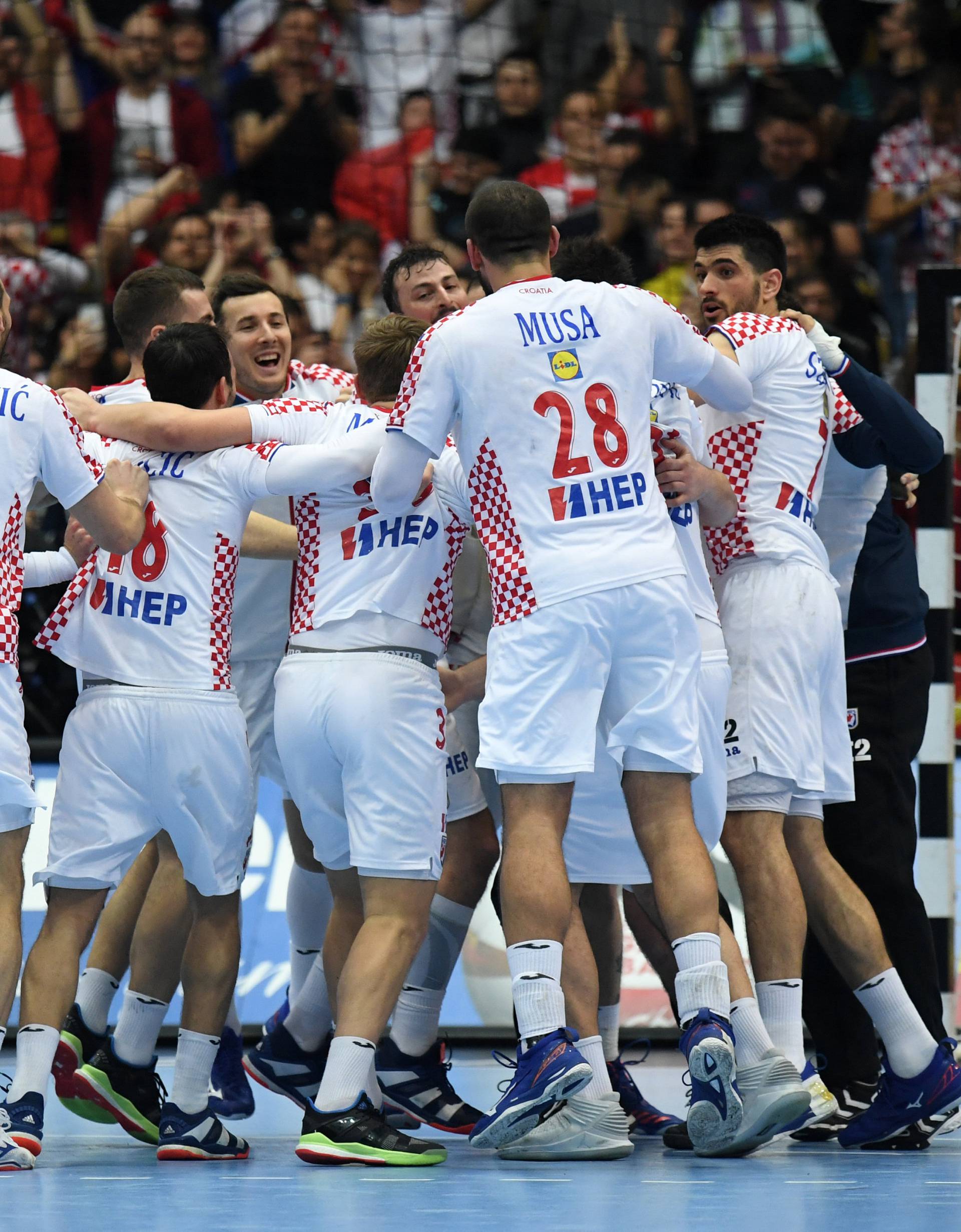 IHF Handball World Championship - Germany & Denmark 2019 - Group B - Spain v Croatia