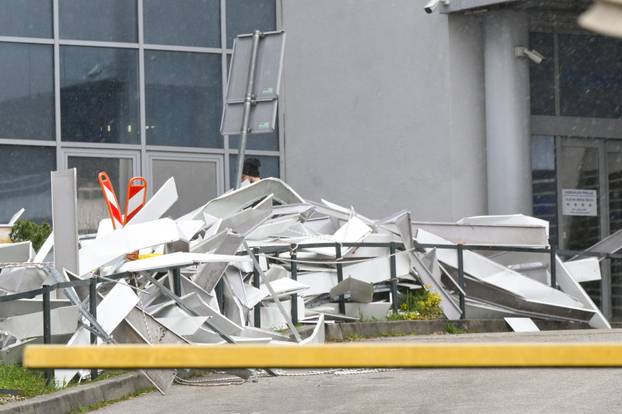 Zagreb: Nevrijeme o&scaron;tetilo nadstre&scaron;nicu na Rebru