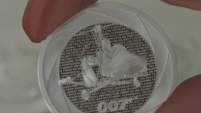 VIDEO Pogledajte kako izgleda kovanica s likom slavnog Bonda