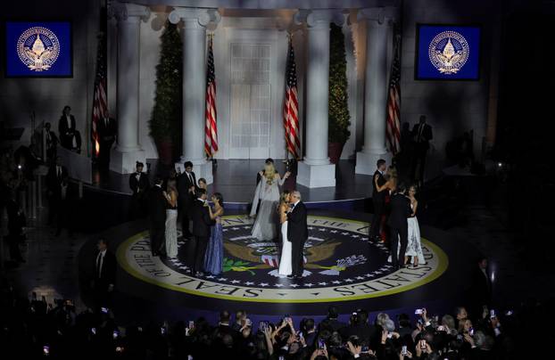 Starlight Ball in honor of Donald Trump's inauguration in Washington
