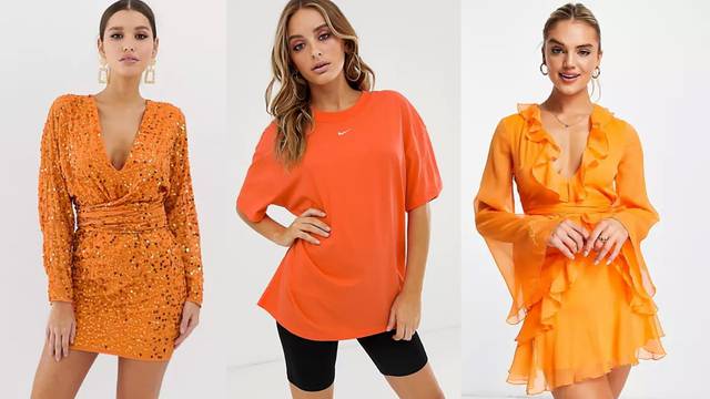 Sunčana narančasta: Sočni ton super izgleda na party haljini, ali i jednostavnim majicama