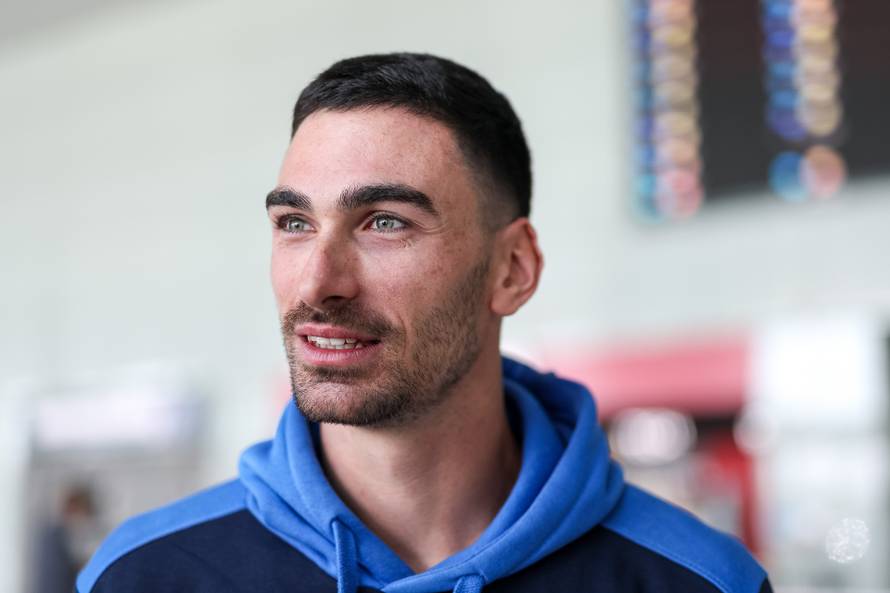 Zagreb: Atletičar Marino Bloudek sletio u Zagreb nakon povijesnog uspjeha