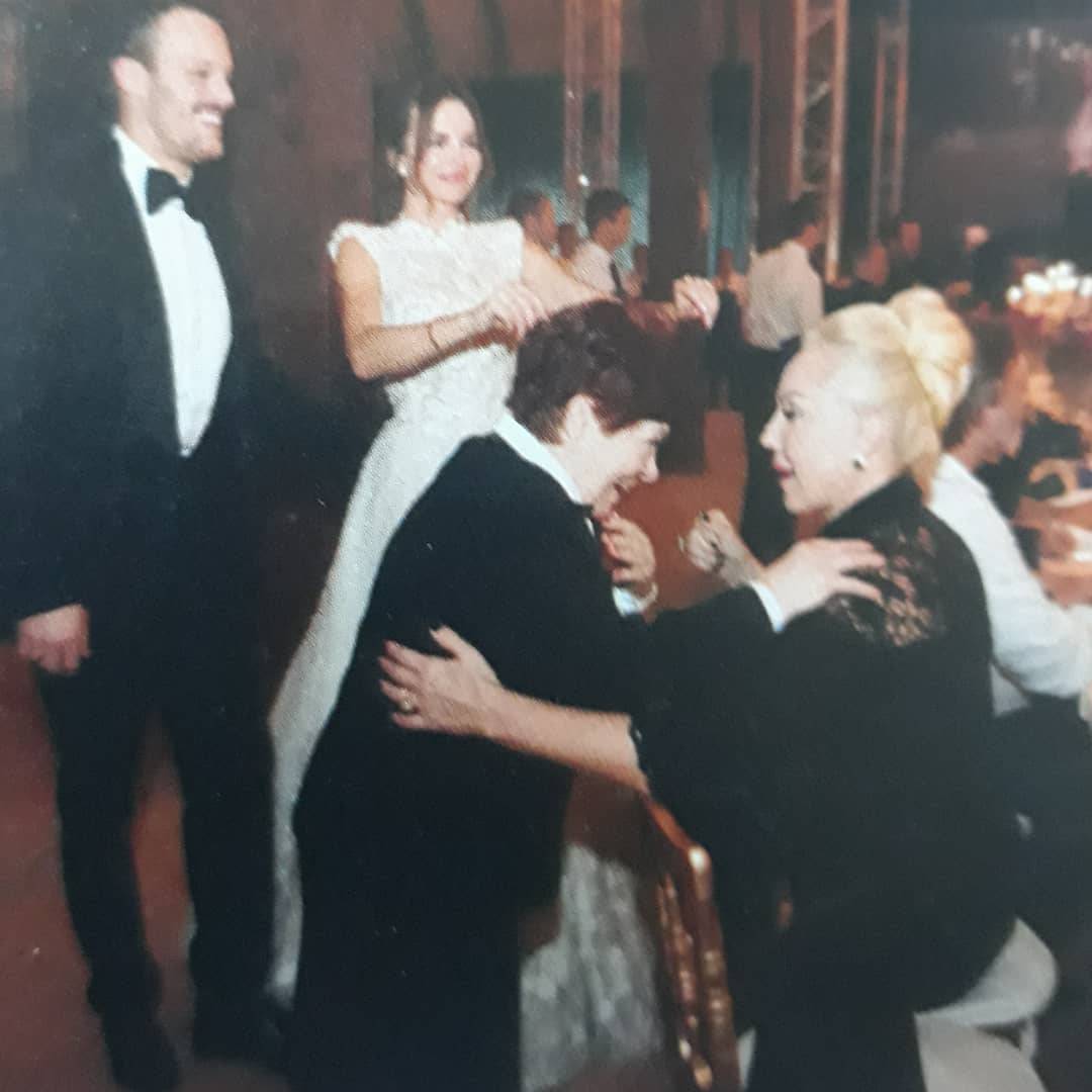 'Cure' fotke sa svadbe: Brena Severininu mamu učila plesati