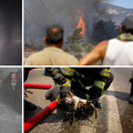 Požari haraju Grčkom, Italiju je pogodila jaka tuča, u Sloveniji tisuće ljudi bez struje zbog oluje