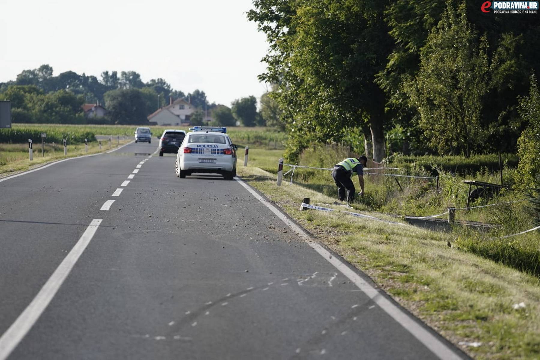 Motociklist koji je poginuo kod Đurđevca nije imao vozačku