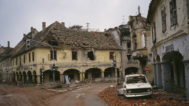 Yugoslavian Federal Army Destroys Croatian City of Vukovar