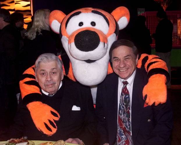 FILE PHOTO: SHERMAN BROTHERS AT THE TIGGER MOVIE PREMIERE.