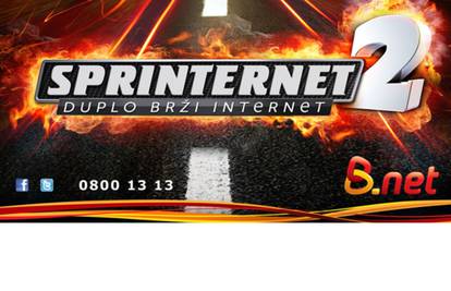 Sprinternet 2 - duplo brži Internet! Iskoristite pogodnost!