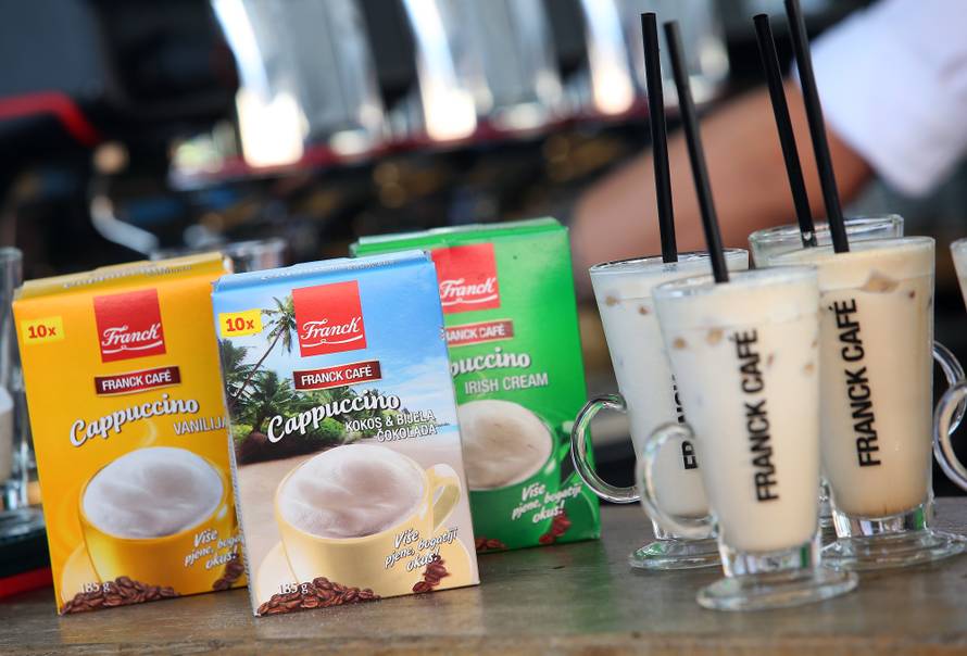 Ovoga ljeta osvježite se uz ledeni Franck Café cappuccino