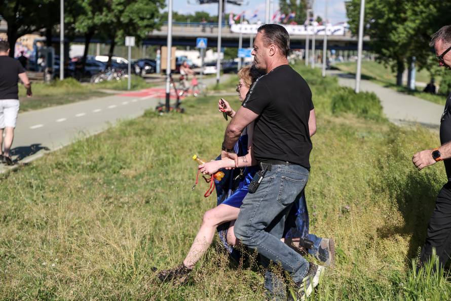 Zagreb: Privedena jedna  aktivistica na Trnjanskim kresovima