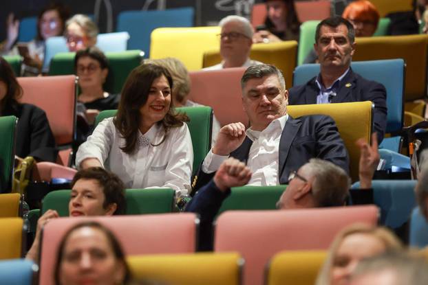 Zagreb: Predsjednik Milanović sa suprugom na otvorenju ZagrebDoxa 2026. i projekciji filma "Sintetičko suosjećanje"