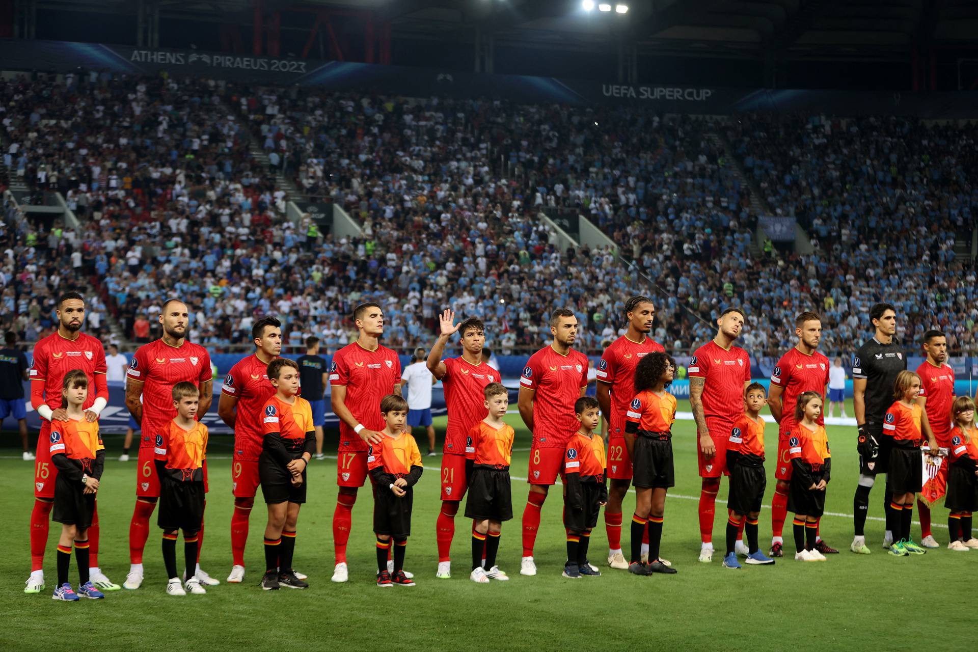 UEFA Super Cup - Manchester City v Sevilla