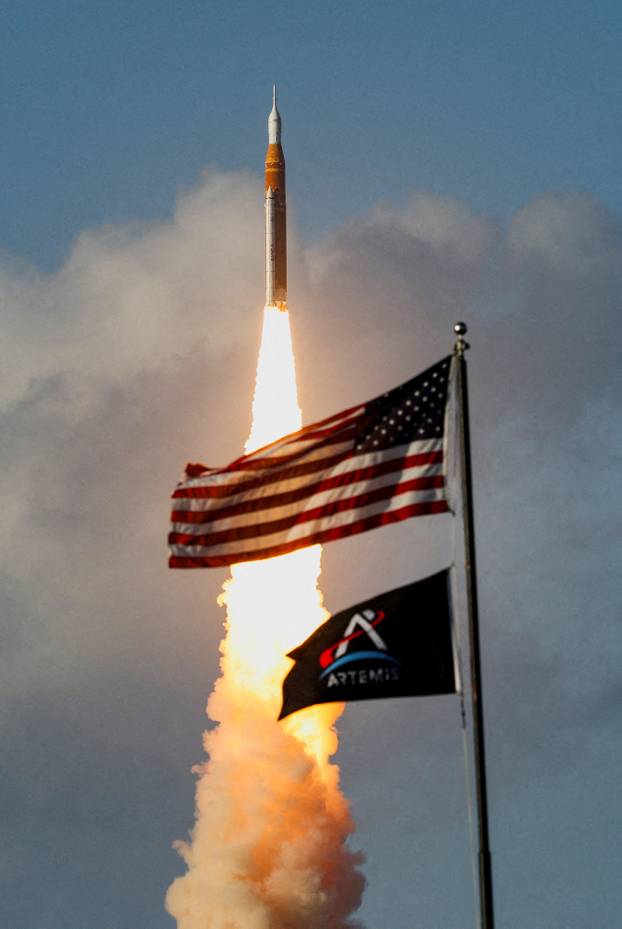 Artemis II launch in Cape Canaveral