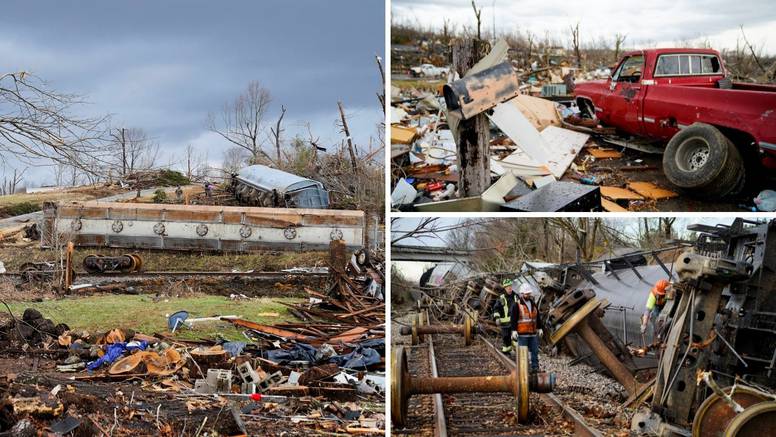 U razornom tornadu poginulo više od 70 ljudi: 'Bojimo se da će broj žrtva ići i preko 100'