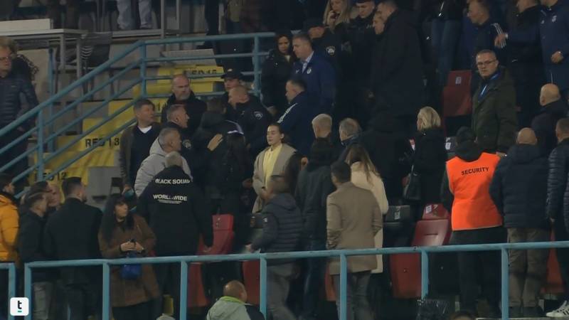 VIDEO Kaos u VIP loži u Velikoj Gorici nakon Dinamova poraza. Morala je intervenirati i policija