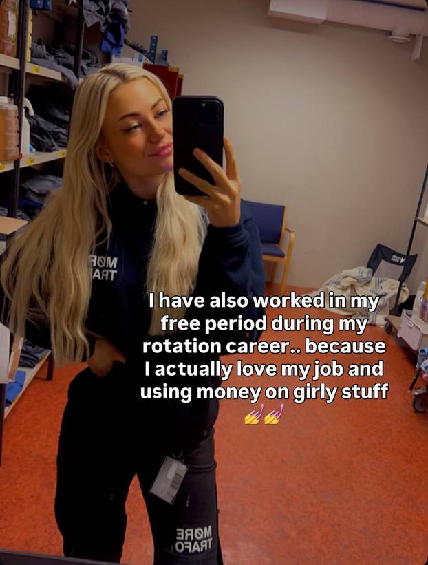 FOTO Plavokosa ljepotica radi na naftnoj platformi: Ljude to šokira! Dižem se u četiri ujutro