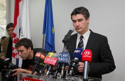 Milanović obećao ostavku ako ne pobijedi Sanadera