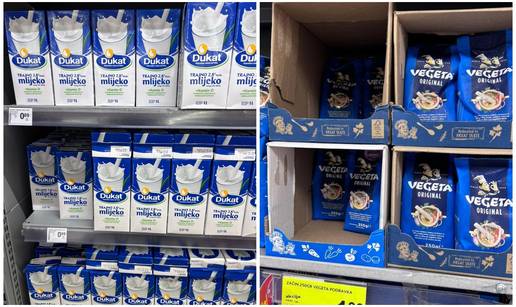 FOTO CIJENE Bili smo u du&cacute;anu u Crnoj Gori. Pogledajte koliko ko&scaron;taju hrvatski proizvodi!