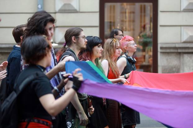 Zagreb: 25. Povorka ponosa LGBTIQ zajednice "Korak po korak, iskorak!"