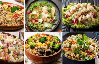 Najbolji recepti za ljetne salate: Isprobajte onu s ječmom, cezar salatu, klasičnu sa šunkom...