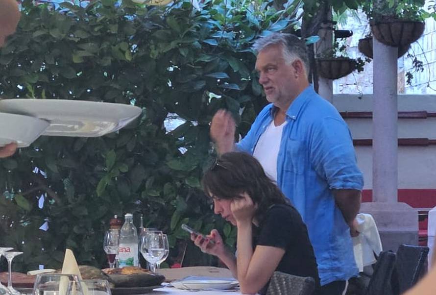 Orban posjetio otok Šipan: 'Bio je u društvu žene, jeo je ribu'