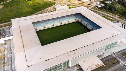 FOTO Niknula trava na novom stadionu Osijeka. Pogledajte prekrasne prizore Opus Arene