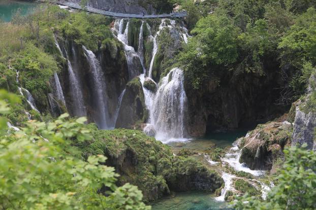 Turisti na Plitvicama