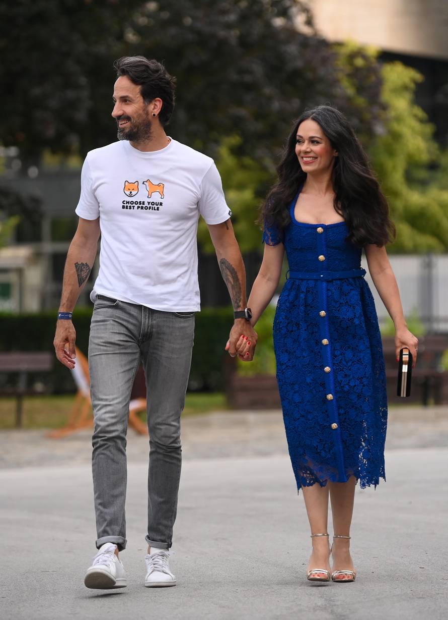 Zagreb: Kristina Krepela i Marin Miletić stigli na rođendan podcasta "Putem oblaka"