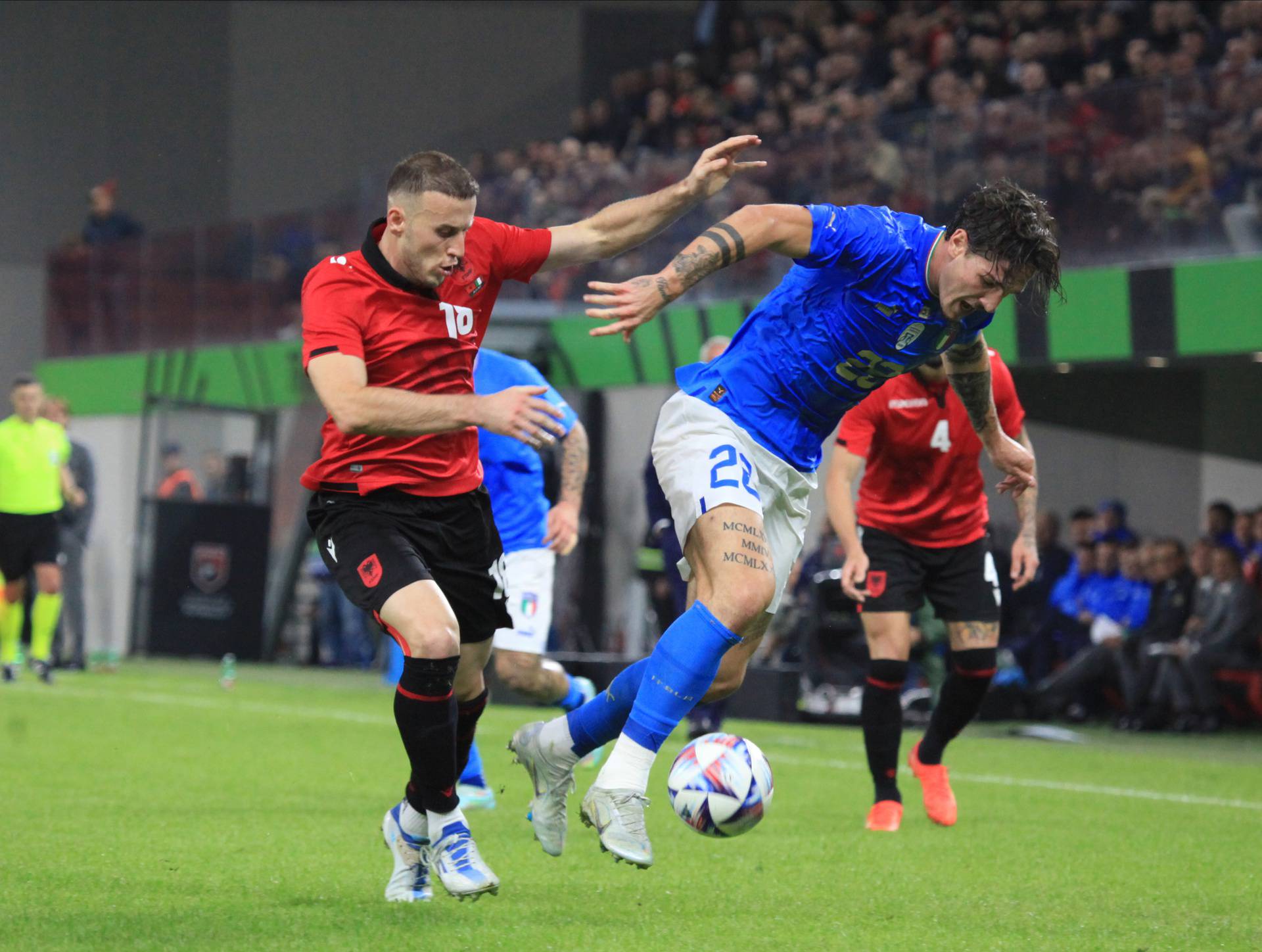 friendly football match - Albania vs Italy