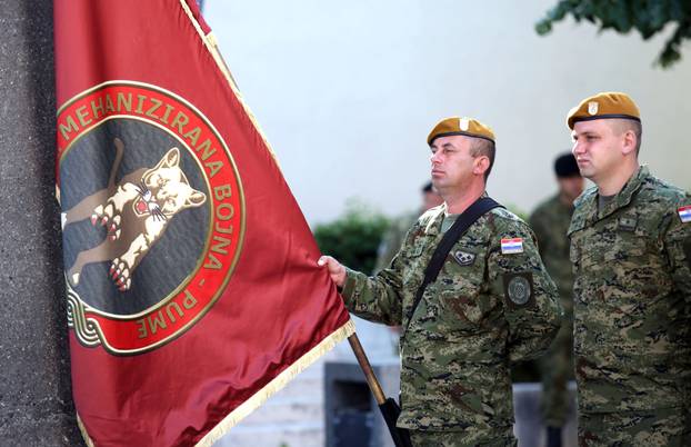 Vojne postrojbe na generalnoj probi za obiljeÅ¾avanje Dana domovinske zahvalnosti