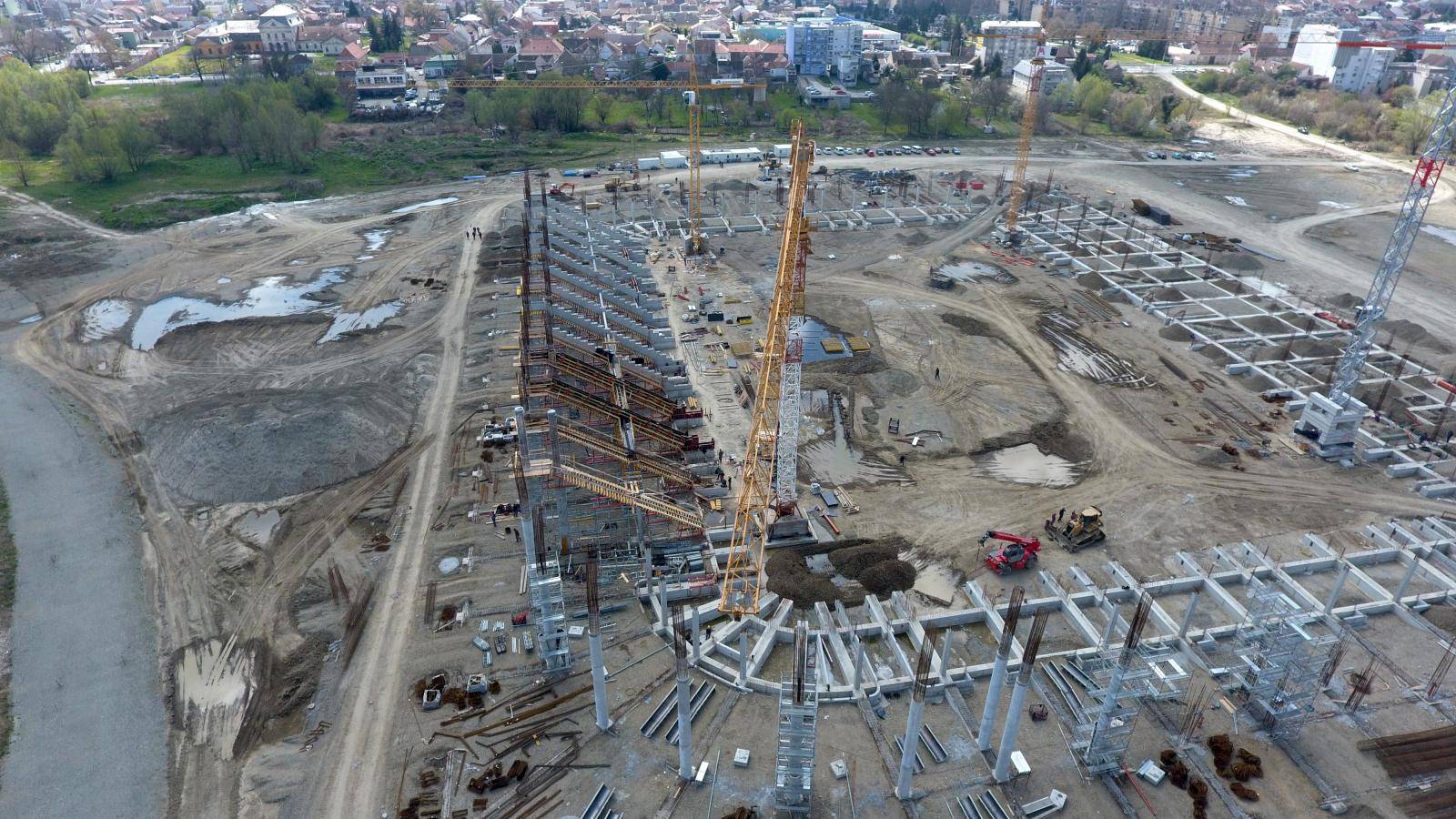 Pogledajte kako Pampas raste, stadion Osijeka lijepo se nazire