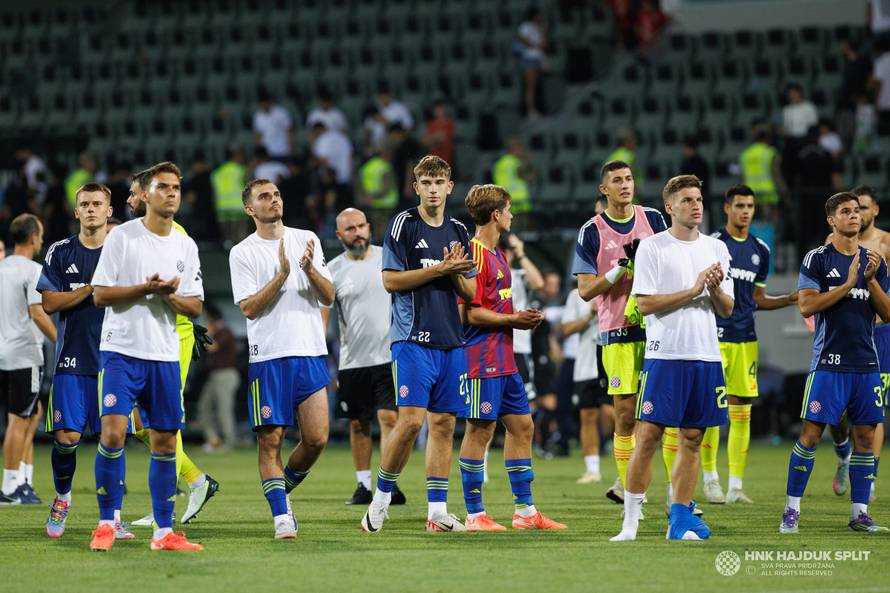 Zira - Hajduk 1-1: Sjajna akcija Kalika i Hrgovića spasila 'bile', u Splitu će morati igrati bolje