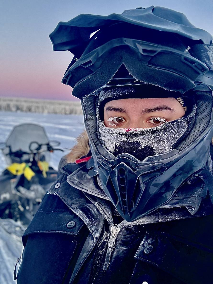 Hana s Raba živi zimsku bajku u Laponiji: 'Na -40 °C mi se lede trepavice, a ja uživam!'