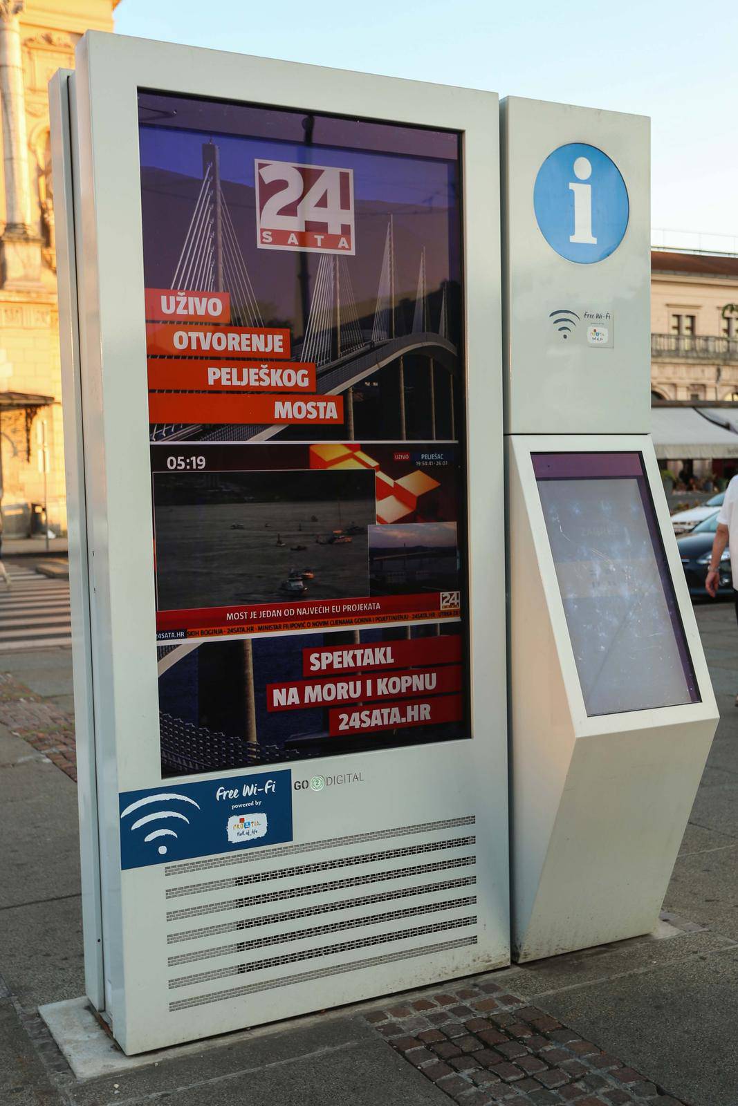 Zagreb: Go2 Digital ekrani