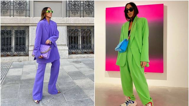 Ženska odijela u jarkim bojama su hit: Evo kako ih kombinirati