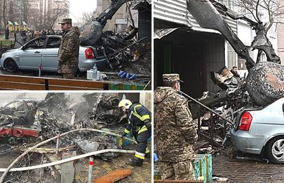 U padu helikoptera na vrtić 18 mrtvih, među njima i ukrajinski ministar unutarnjih poslova