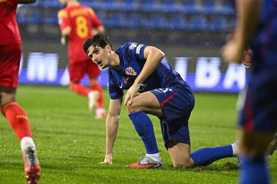 Utakmica kvalifikacija za Svjetsko nogometno prvenstvo 2026. Crna Gora - Hrvatska