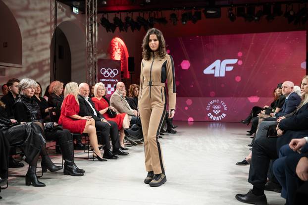Zagreb: Na modnoj reviji predstavljena zimska olimpijska kolekcija za Zimske olimpijske igre