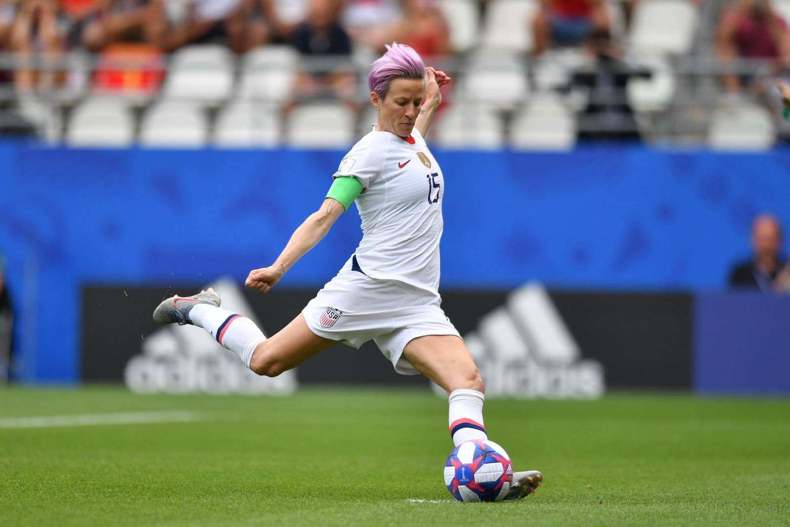 Football, FIFA Women's World Cup 2019, Round of 16 Spain - USA