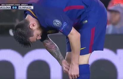 Messi usred utakmice iz čarape uzeo tableticu i progutao je...