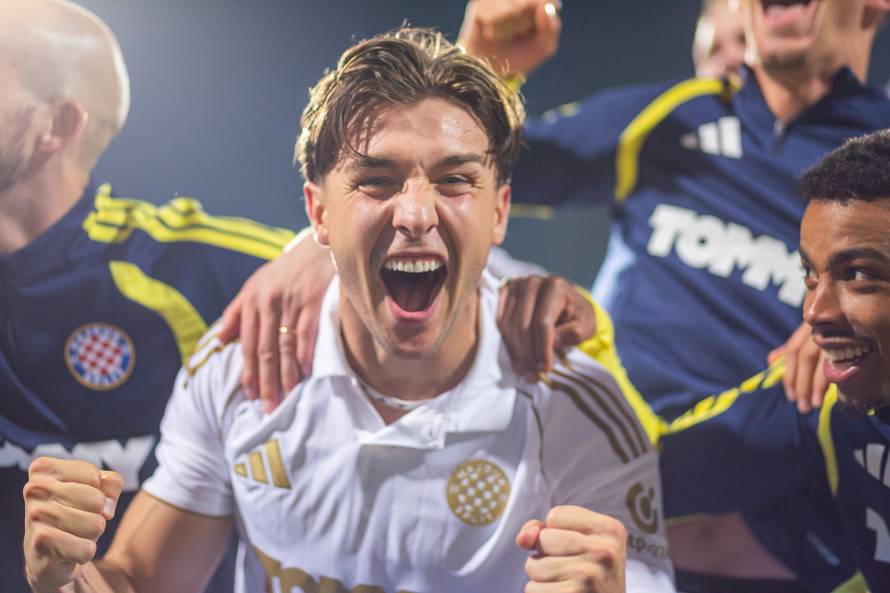 Hajduk nakon 16 godina opet u Europi, slavlje igrača 
