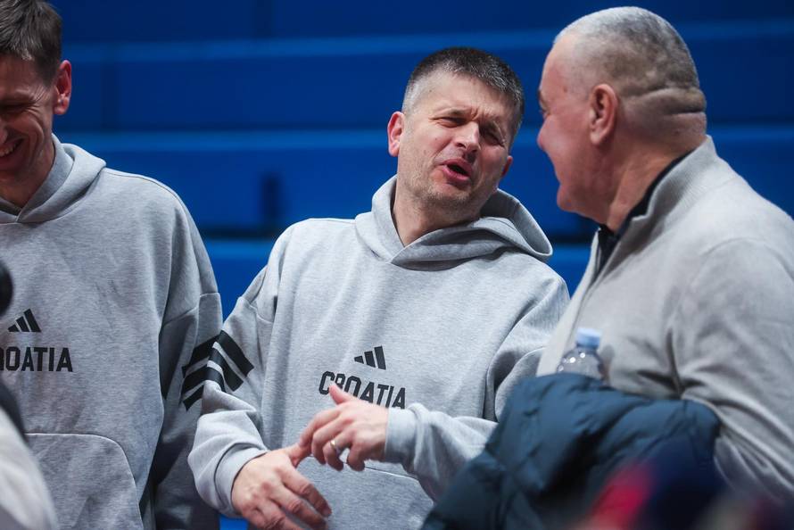 Zagreb: Košarkaški reprezetativci Hrvatske odradili trening