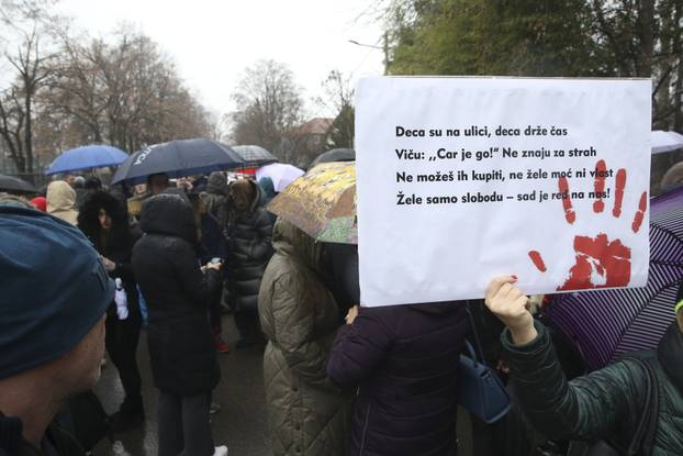 Beograd: Opći štrajk u Srbiji