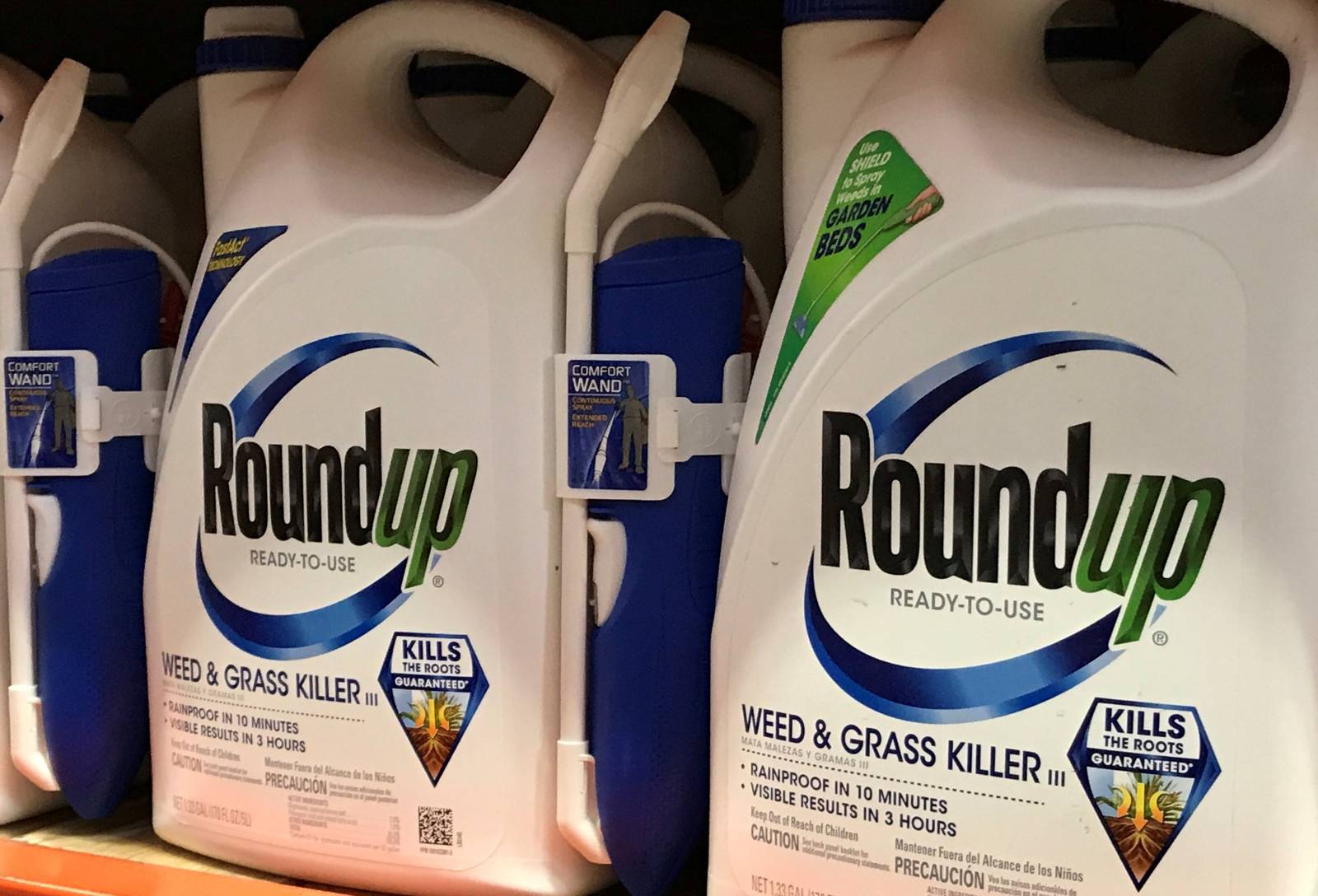 FILE PHOTO: Monsanto Co's Roundup shown for sale in California